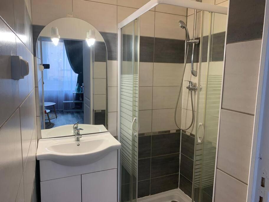 ז'יאן Appartement Avec Cours מראה חיצוני תמונה